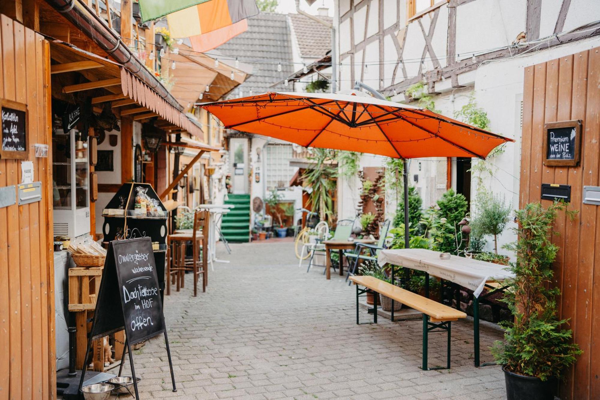 Altes Haeusle Am Waschbach Anno 1625 Ferienwohnungen Und Doppelzimmer Edenkoben Exterior foto